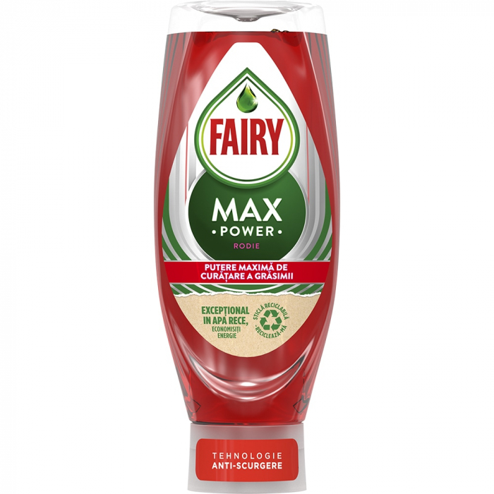 Detergent de vase FAIRY MaxPower Pomegranate, 650ml [1]