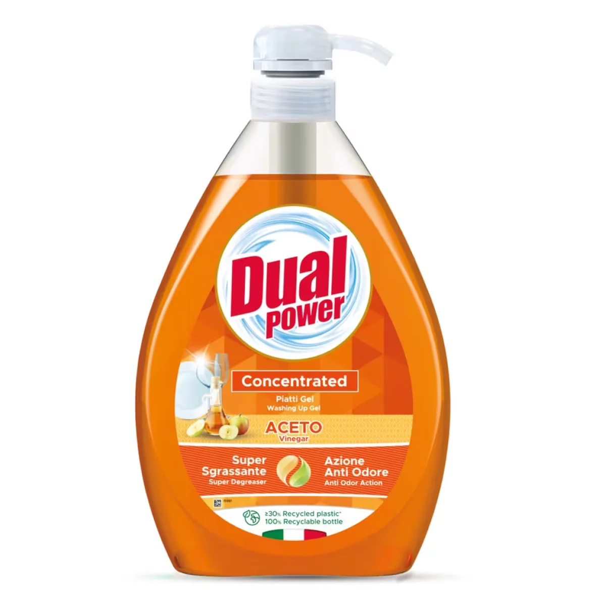 Detergent vase manual otet cu pompa, 1 L, Dual Power [1]