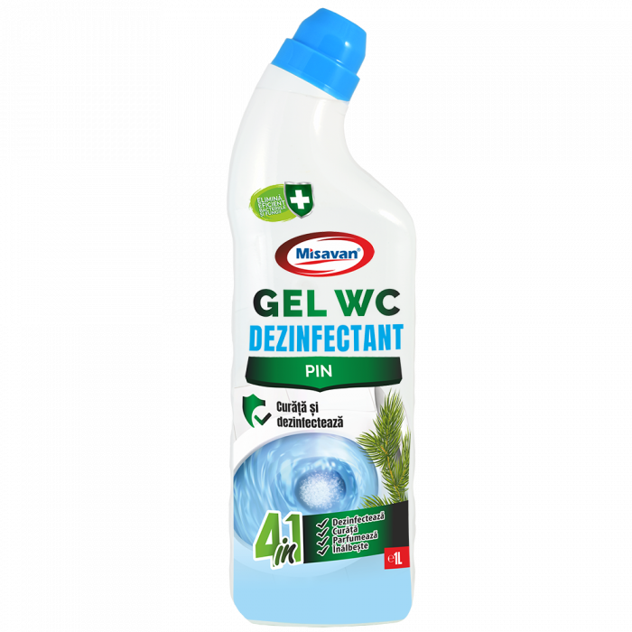 Dezinfectant gel toaleta Misavan Pin 1l [1]