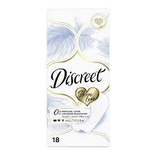 DISCREET SKIN LOVE MULTIFORM ABSORBANTE 18 BUCATI [1]