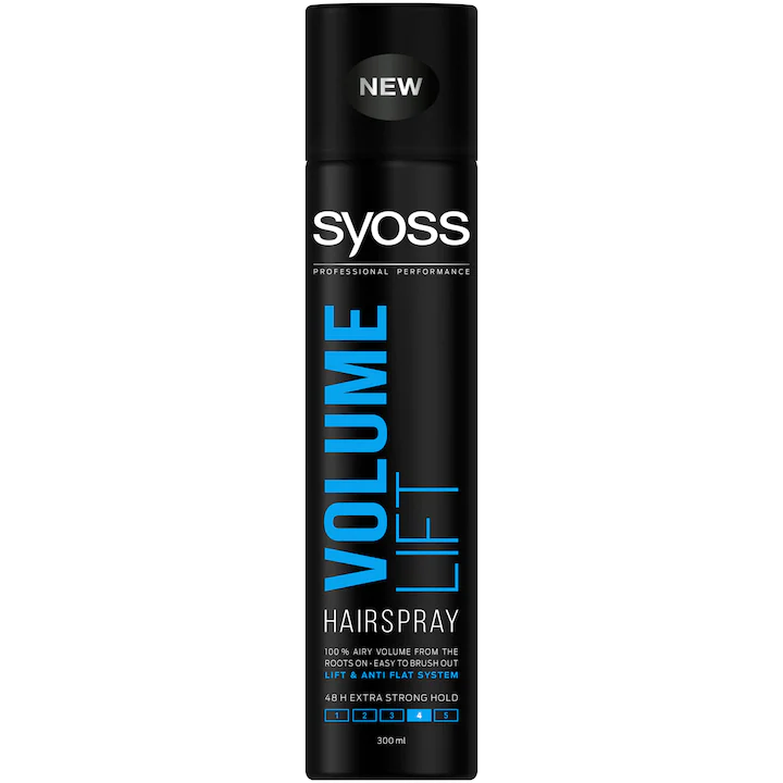 Fixativ Syoss Volume Lift pentru volum, nivel fixare 4, 300 ml [1]