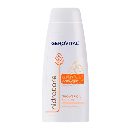 Gel de dus GEROVITAL Uleiuri naturale, 400ml [1]