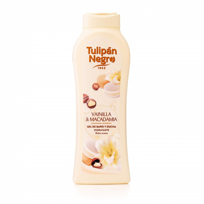Gel de dus Vainilla Y Macadamia, 650 ml, Tulipan Negro [1]