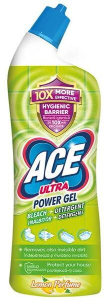 Inalbitor si degresant toaleta Ace Ultra Power gel Lemon, 750ml [1]