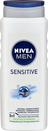 NIVEA MEN Gel de duș Sensitive, 500 ml [1]