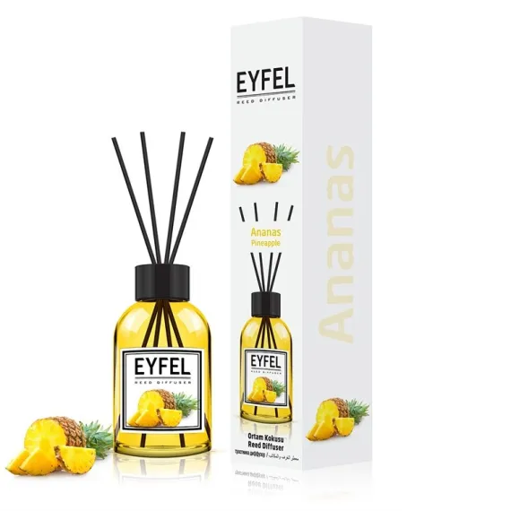 Odorizant camera cu betisoare Eyfel Ananas, 120ml [1]