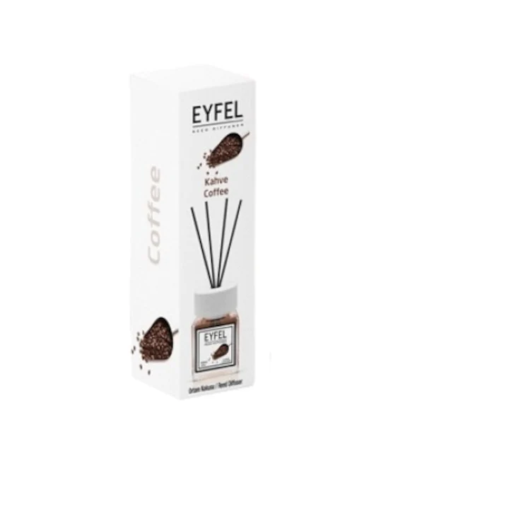 Odorizant Camera Diffuser Eyfel cu betisoare 120Ml Aroma Coffee - Cafea [1]