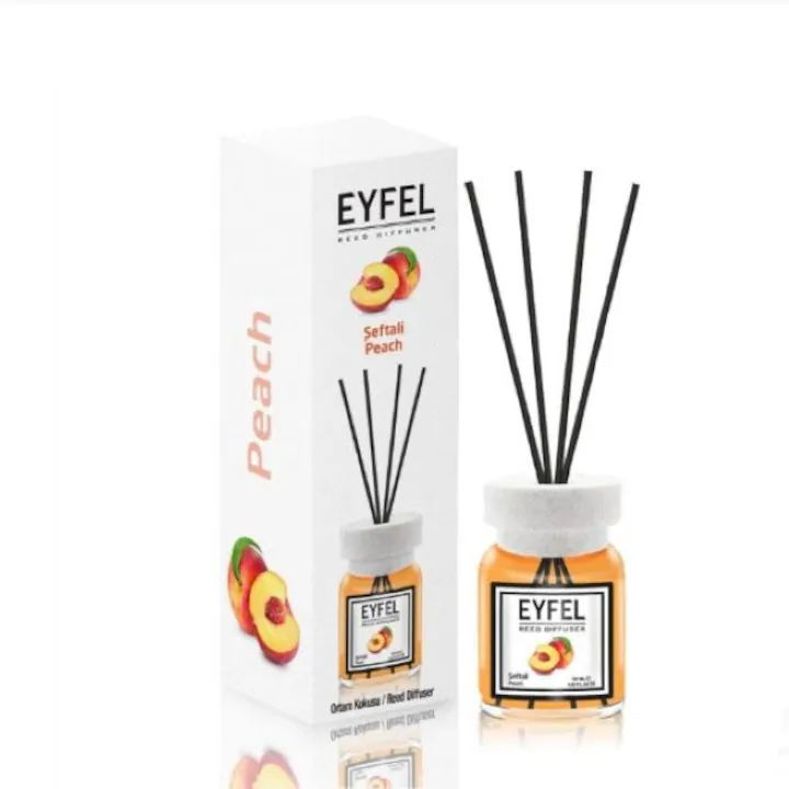 Odorizant cu betisoare parfumate Piersica, EYFEL, 120 ml [1]