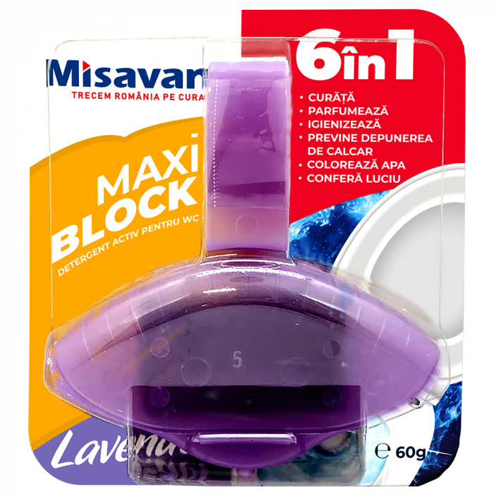 Odorizant toaleta Misavan Maxi Block Lavander [1]