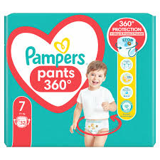 Pampers Pants Scutece-chiloțel Pants mărimea 7 (17 + kg), 32 buc. [1]