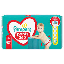 Pampers Scutece chiloțel 360° Nr. 4 pentru 9-15 kgkg 48buc [1]