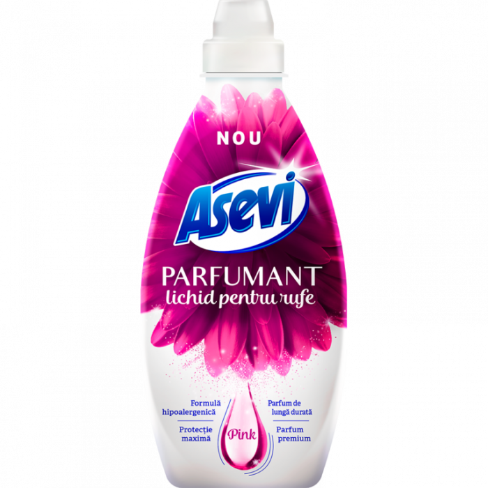 Parfumant lichid pentru rufe Asevi Pink, 720ml [1]