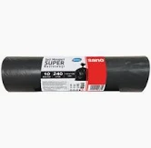 Saci menajeri SANO Optima, 10 bucati, 240 l, negru [1]