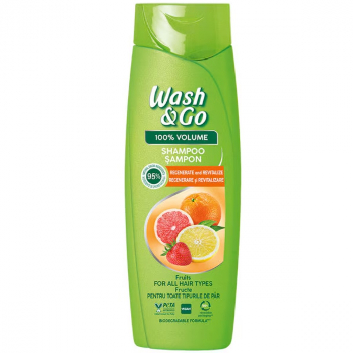 Sampon cu fructe, 360ml, Wash&Go [1]