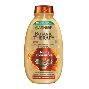 Sampon pentru par deteriorat cu tendinta de rupere Honey Treasures, 400ml, Botanic Therapy Garnier [1]