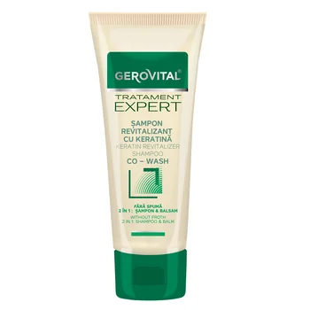 Sampon revitalizant cu keratina Tratament Expert, 150ml, Gerovital [1]