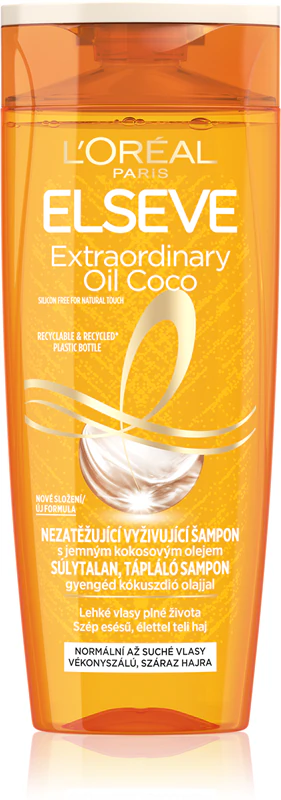 Sampon Ulei Extraordinar Cocos, 400ml, Elseve [1]