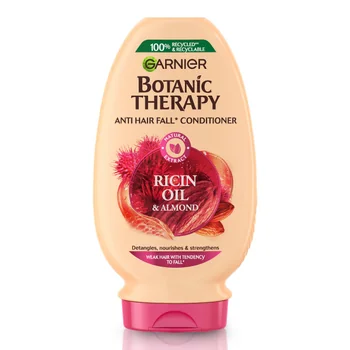SAMPON FEMEI - Balsam pentru par fragil cu tendinta de cadere Ricin Oil & Almond, 200ml, Botanic Therapy