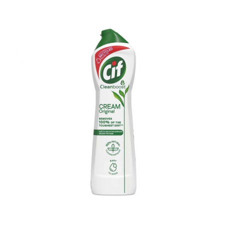 PRODUSE CURATENIE BUCATARIE - CIF crema original Cleanboost 500 ml cu particule de curatare
