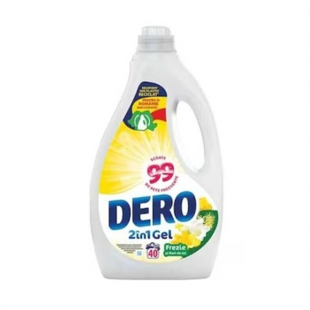 DETERGENT DE HAINE - DERO DETERGENT LICHID 2L 2IN1 FREZIE&TEI 40SP