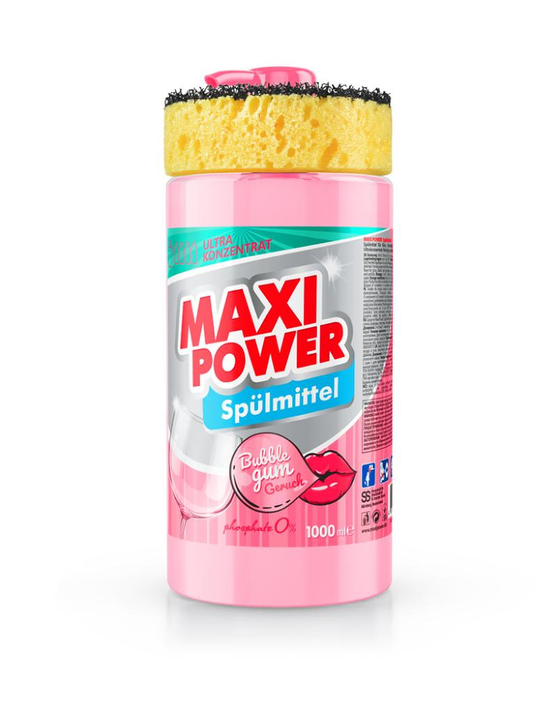 PRODUSE CURATENIE BUCATARIE - Detergent vase Maxi Power, Bubble, 1L