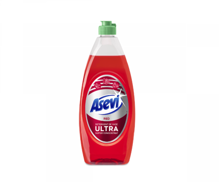 PRODUSE CURATENIE BUCATARIE - Detergent vase ultraconcentrat Asevi Red 650ml