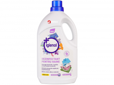DETERGENT DE HAINE - IGIENOL Dezinfectant pentru haine albe si colorate Igienol 1,5L (Pure)