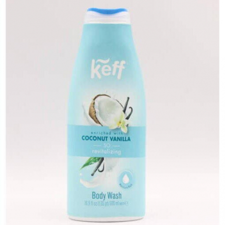 INGRIJIRE PERSONALA FEMEI - Keff Gel de dus Vanilla Coconut, 500 ml
