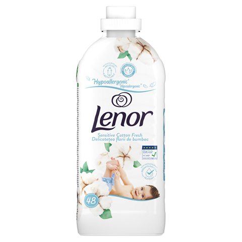 BALSAM HAINE - Lenor Balsam Rufe Delicat Bumbac 1,2 L