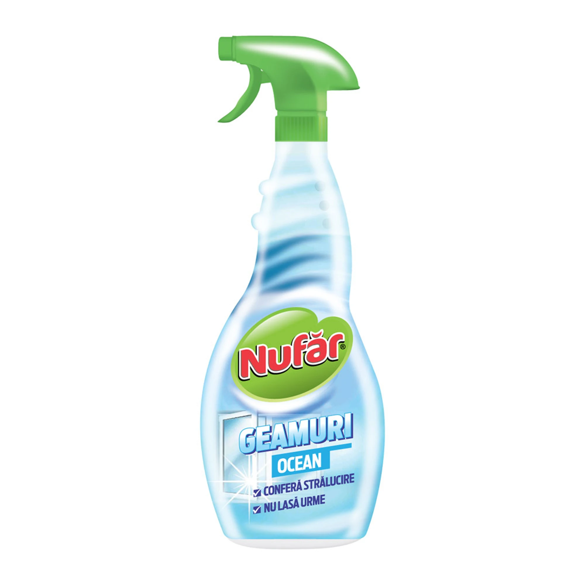 PRODUSE CURATENIE SI INGRIJIRE CASA - Nufar, solutie geamuri, ocean, 500 ml