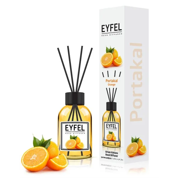 Produse - Odorizant camera cu betisoare Eyfel Portocala, 120ml
