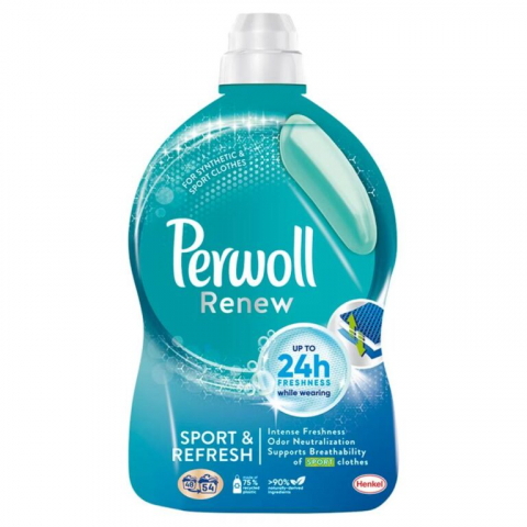 DETERGENT DE HAINE - PERWOLL DETERGENT LICHID 2.97L RENEW SPORT&REFRESH 54SP