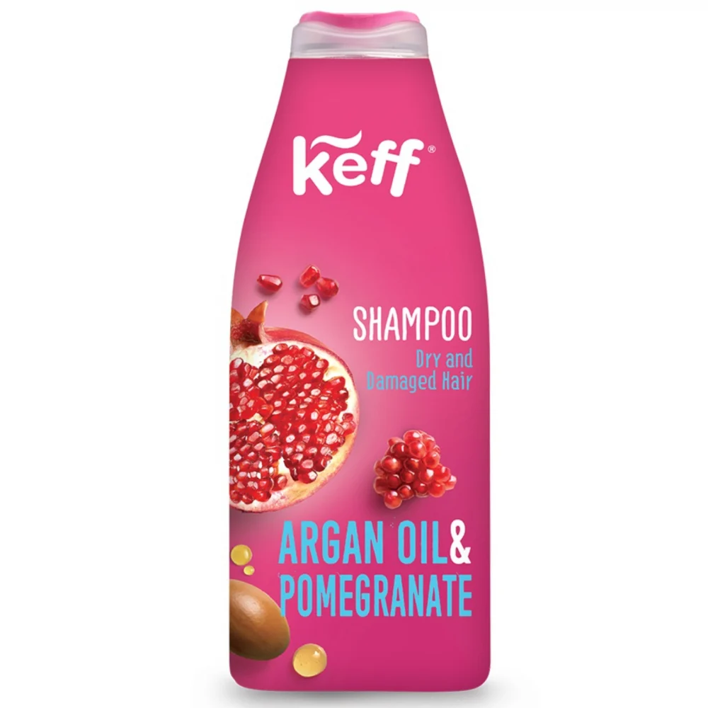 SAMPON FEMEI - Sampon, Keff, Argan Oil & Pomegranate, 500 ml