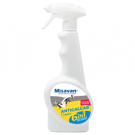 PRODUSE CURATENIE BAIE - Solutie anticalcar multisuprafete Misavan 6in1 500ml