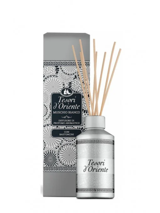 Produse - TESORI D ORIENTE REED DIFUSER ODORIZANT CAMERA MUSCHIO BIANCO