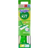 PRODUSE CURATENIE BAIE - Trusa de baza cu Mop Uscat/Umed Swiffer Trap & Lock 1 Mop, 8 Rezerve lavete uscate + 3 Rezerve lavete