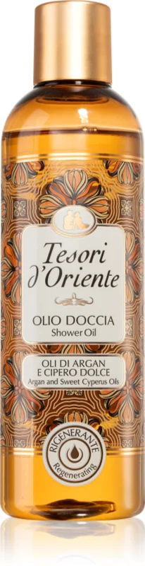 INGRIJIRE PERSONALA FEMEI - Ulei de dus cu Argan and Sweet Cyperus Oils, 250ml, Tesori d'Oriente