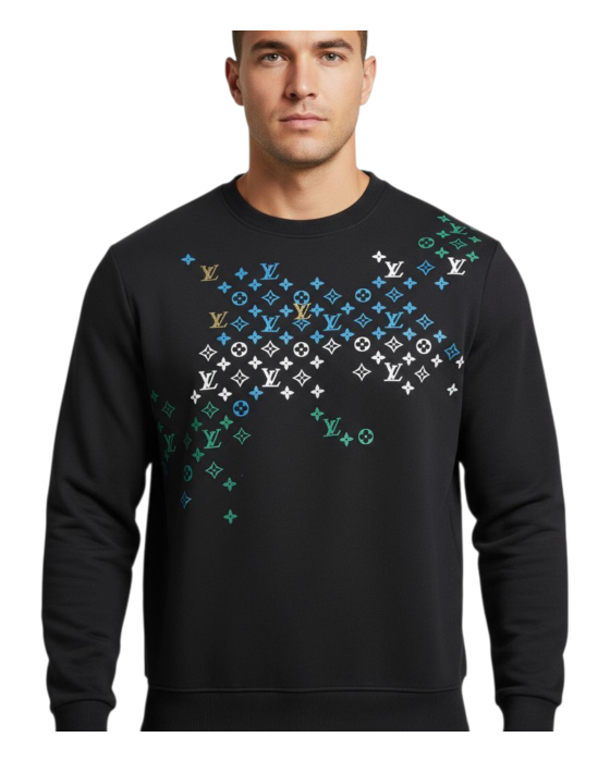 Bluza Louis Vuitton M2 Negru [2]