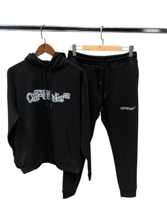 Trening Off White Negru [3]