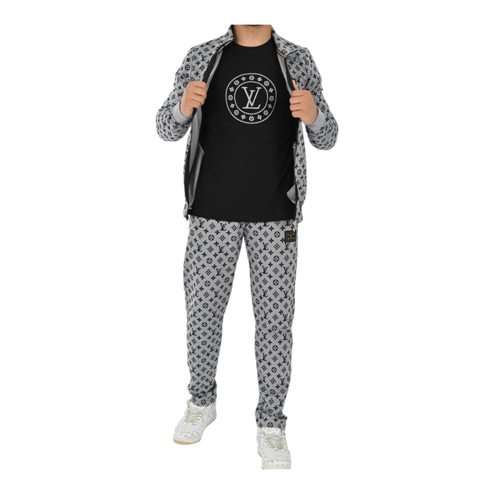 Trening + Tricou Louis Vuitton Gri [2]
