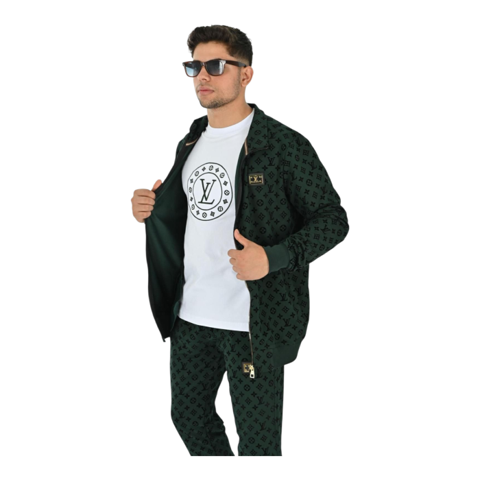 Trening + Tricou Louis Vuitton Verde [2]