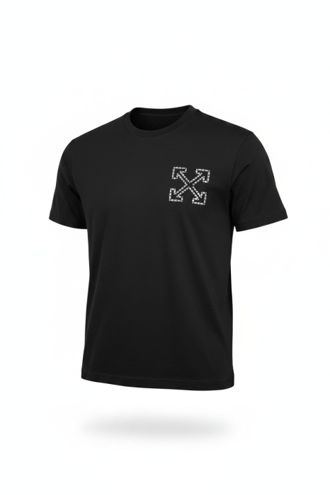 Tricou Off White Negru [2]