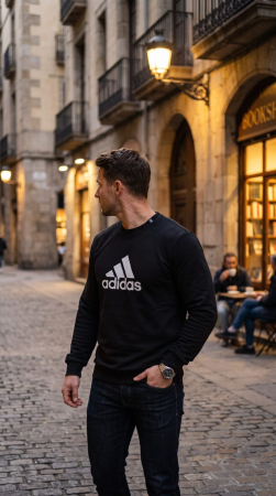 Bluze - Bluza Adidas M12 Negru