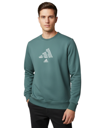 Bluze - Bluza Adidas Turcoaz M6