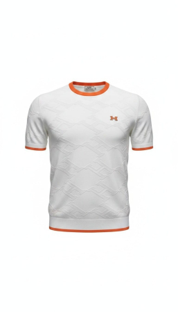 Tricouri - Bluza Hermes Alb