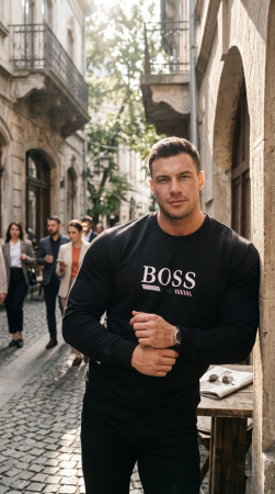 Bluze - Bluza Hugo Boss M6 Negru