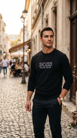 Bluze - Bluza Hugo Boss M9 Negru