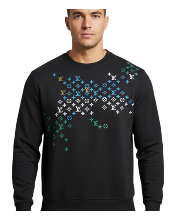 Bluza Louis Vuitton M2 Negru [1]