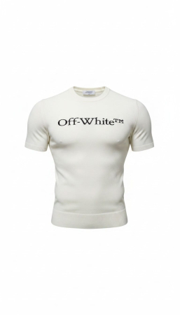 Tricouri - Bluza Off White Alb