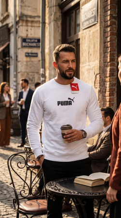 Bluze - Bluza Puma M9 Alb